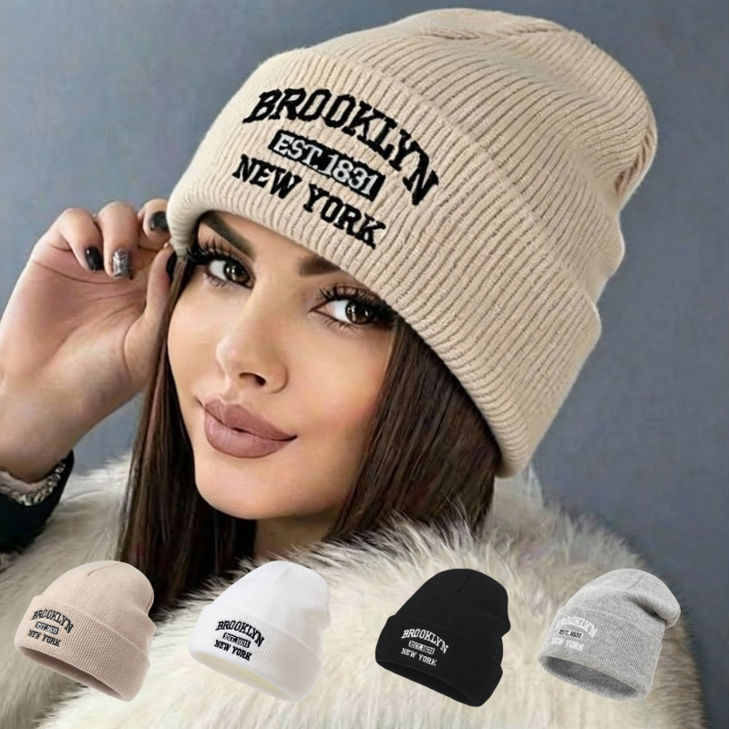 Skull Cap Helmet Liner - 1pc Winter Warm Double Layer Knitted