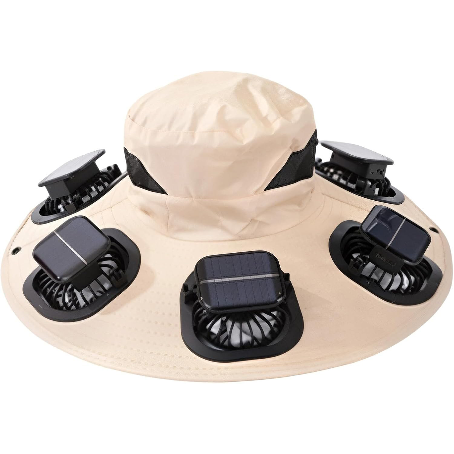 2026 Hot Summer 6 Fans Visor C - огляд і ціна Sun Hat Wide Brim