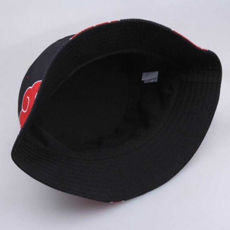 Red Cloud Print Cotton Bucket  - огляд і ціна Sun Hat Wide Brim
