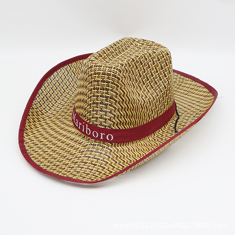 Men Retro Western Cowboy Summe - огляд і ціна Cowboy Hat Straw
