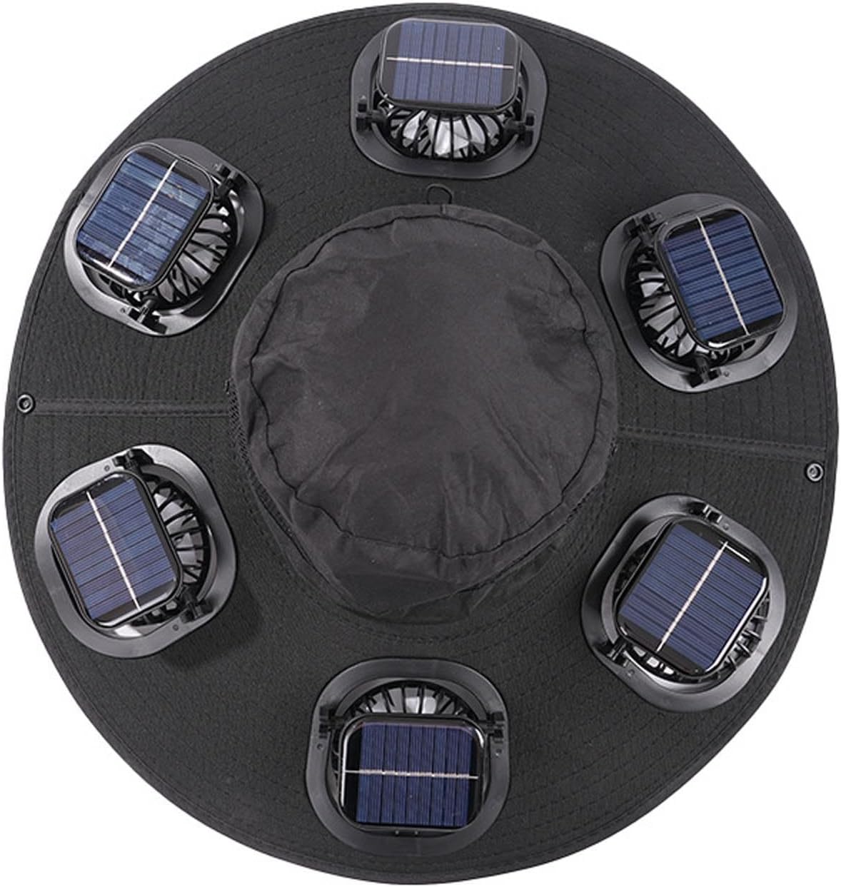 Hot 6 Fans Solar Fan Hat Breat - огляд і ціна Sun Hat Wide Brim