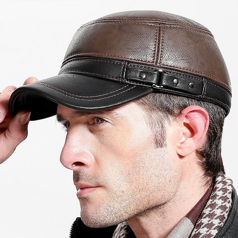 Cowskin Genuine Leather Baseba - огляд і ціна Baseball Cap Structured