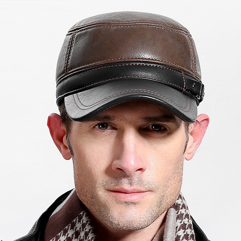 Cowskin Genuine Leather Baseba - огляд і ціна Baseball Cap Structured