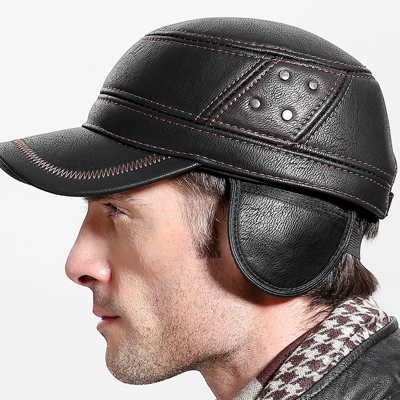Cowskin Genuine Leather Baseba - огляд і ціна Baseball Cap Structured