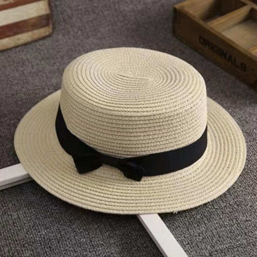 Beach Straw Hat Flat Top Wide  - огляд і ціна Sun Hat Wide Brim
