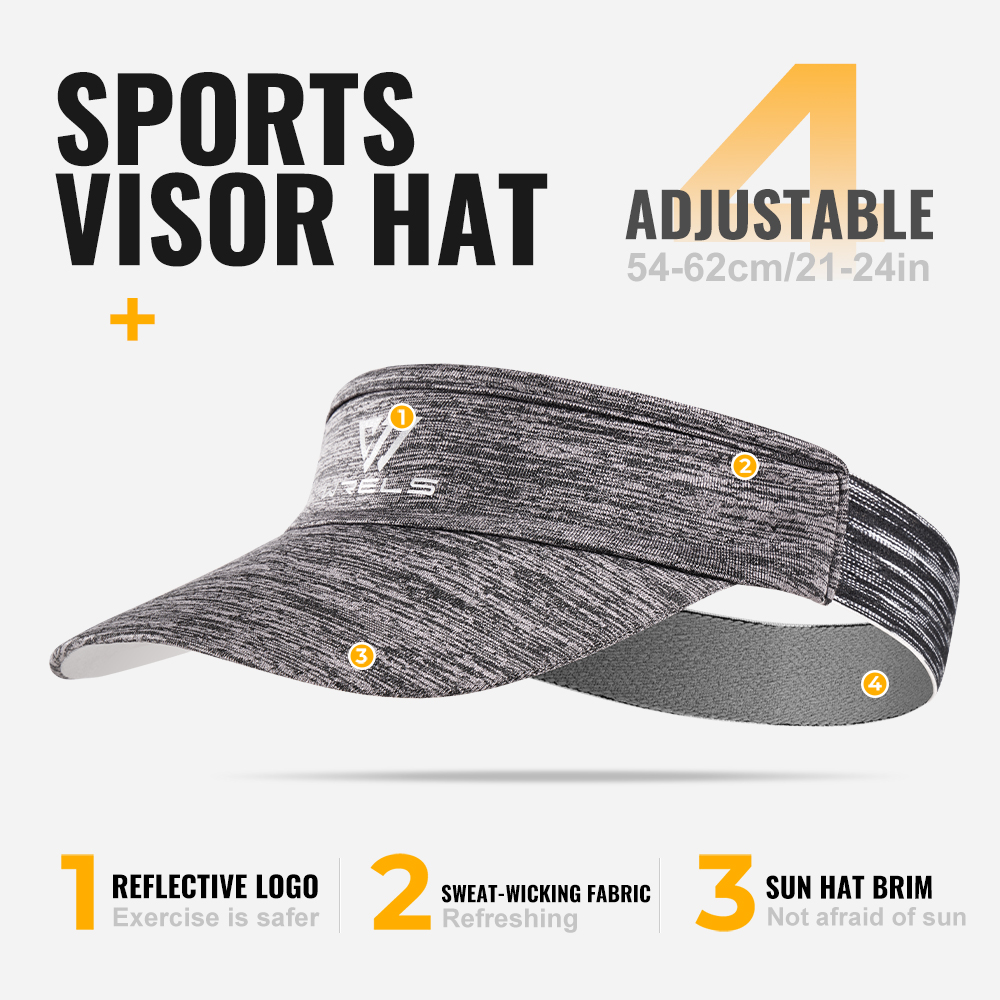 WRELS Sports Sun Visor Hats Br - огляд і ціна Running Cap Lightweight