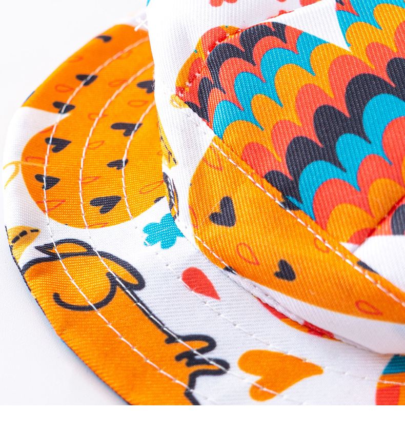 Cartoon Print Pet Bucket Sun H - огляд і ціна Running Cap Lightweight