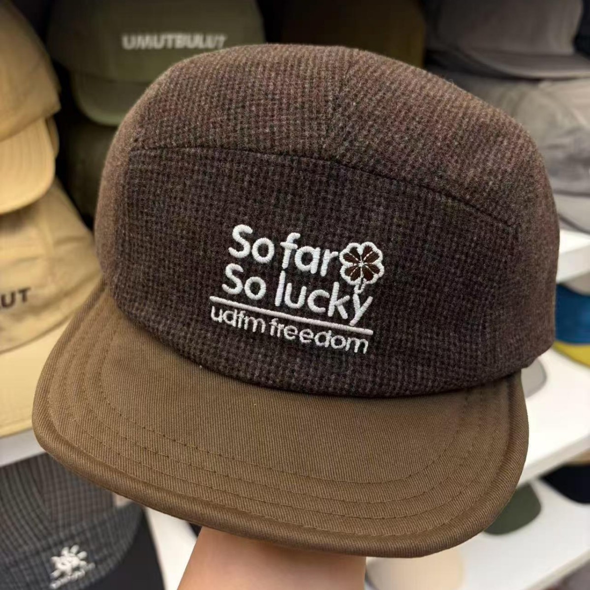 Autumn Winter Baseball Cap Let - огляд і ціна Corduroy Cap 5 Panel
