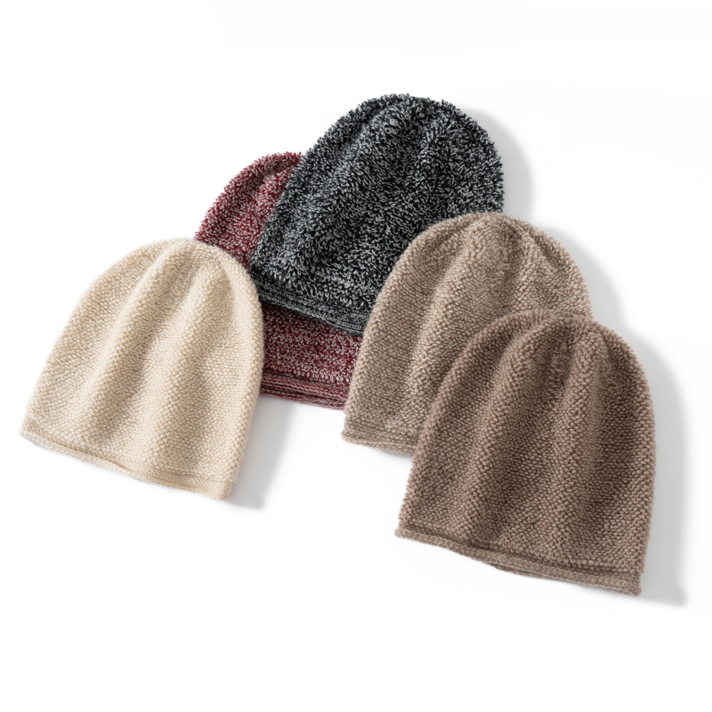 New Autumn Winter 100% Pure Ca - огляд і ціна Beanie Cuffed Knit
