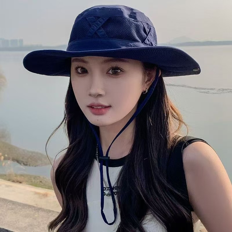 1pcs Summer Men Bucket Hat Out - огляд і ціна Sun Hat Wide Brim