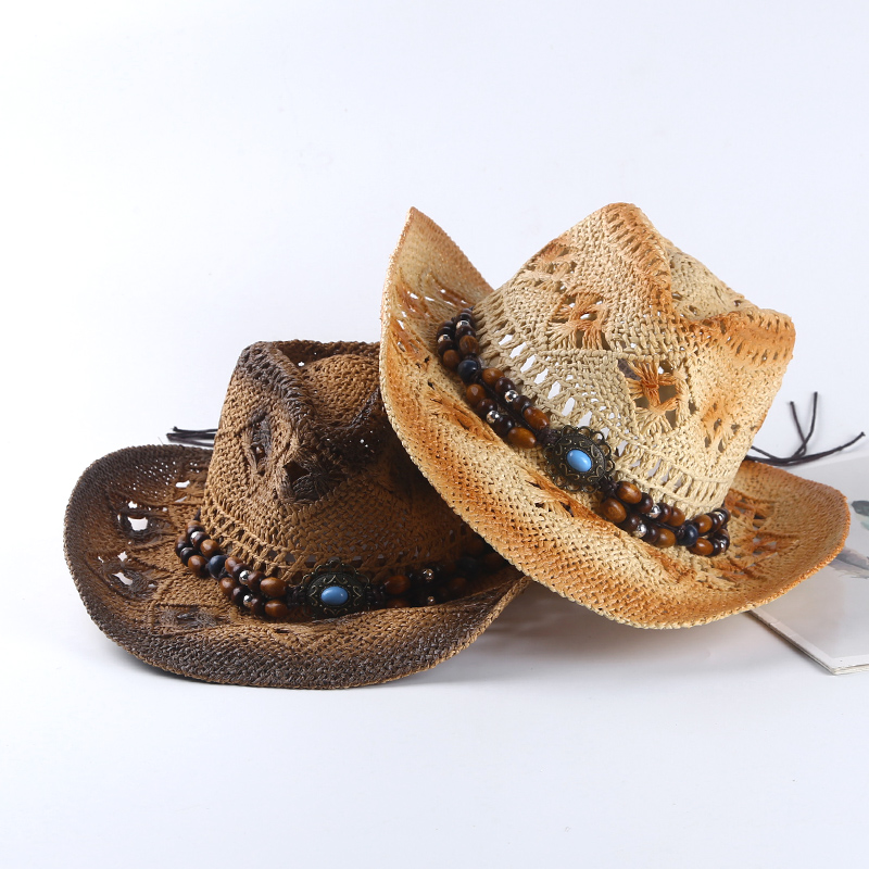 Spanish Retro Cowboy Straw Hat - огляд і ціна Cowboy Hat Straw
