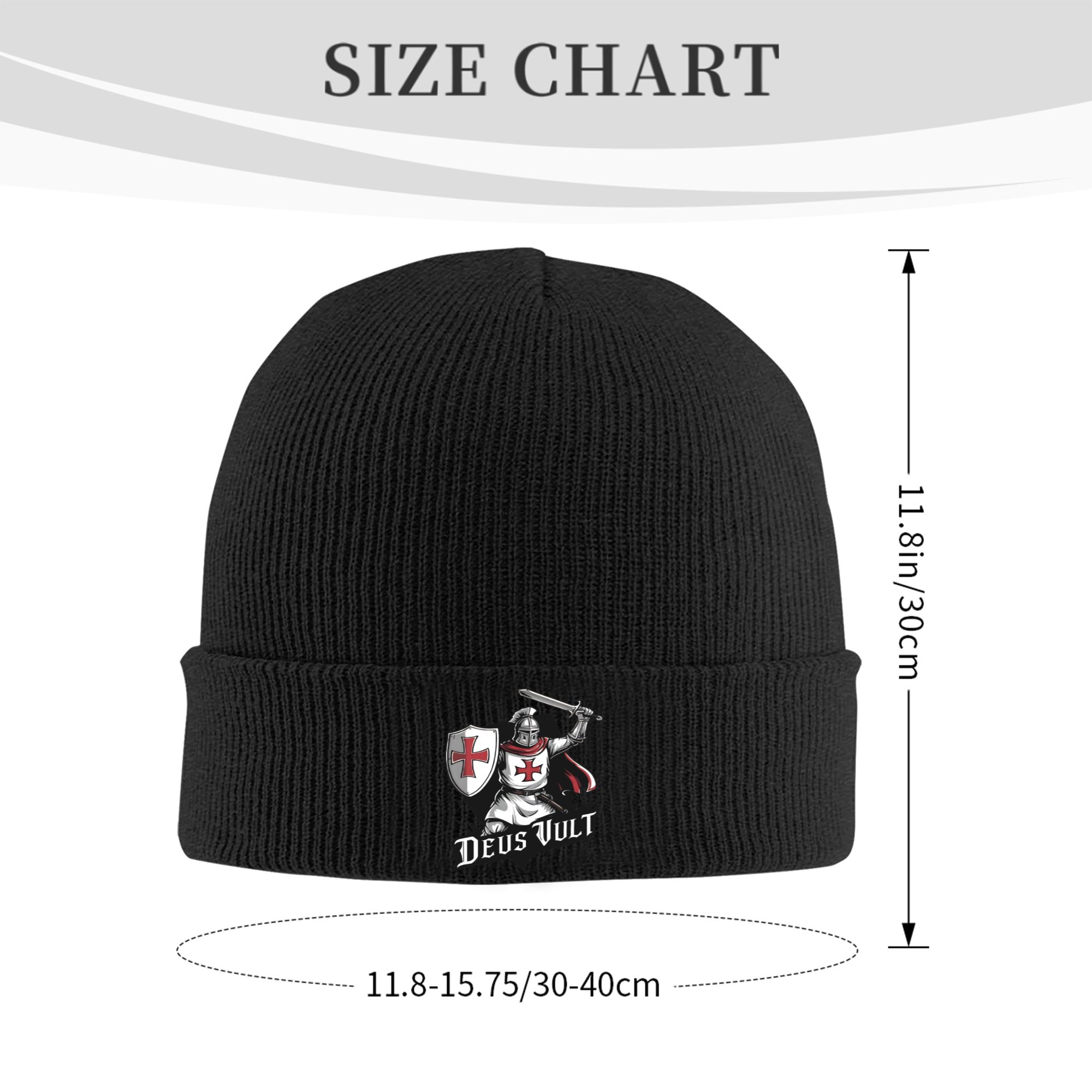 Deus Vult - The Templar Knight - огляд і ціна Beanie Cuffed Knit