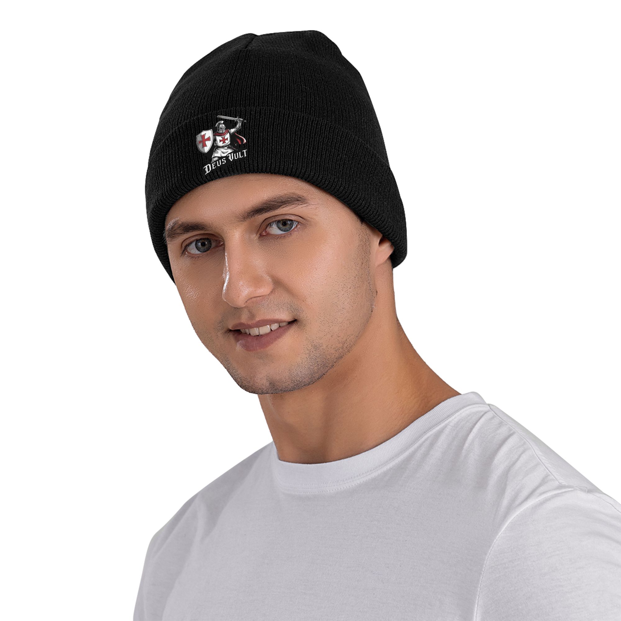 Deus Vult - The Templar Knight - огляд і ціна Beanie Cuffed Knit