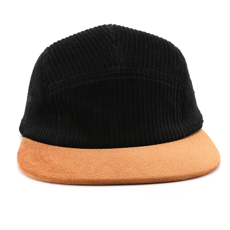 New 5-panel Splicing Corduroy  - огляд і ціна Corduroy Cap 5 Panel