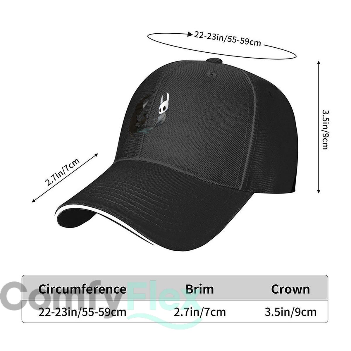 Hollow Knight & Void Entity Il - огляд і ціна Baseball Cap Structured